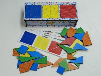 «Сложи квадрат» - это уникальное дидактическое пособие, разработанное выдающимся педагогом Б.П. Ники